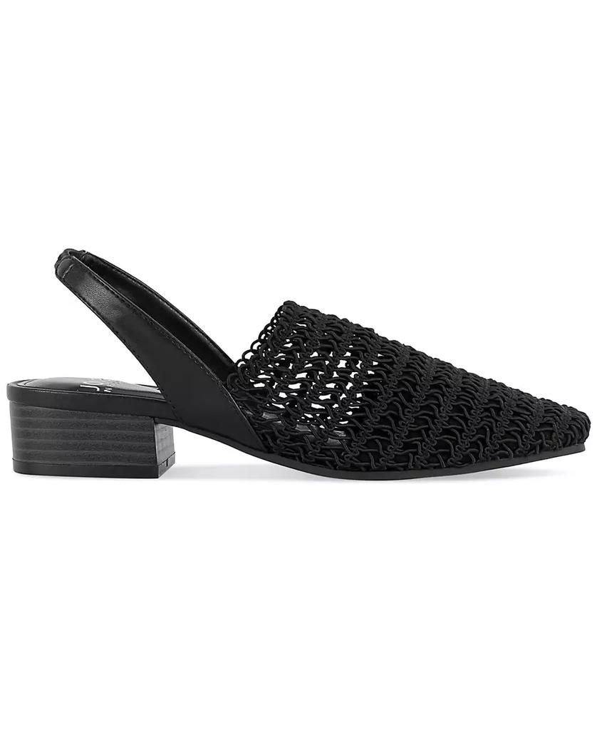 JONES NEW YORK Women's Carolton Woven Slingback Flats