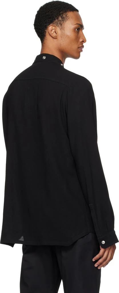 Rick Owens Black Concordians Larry Fogpocket Shirt 3