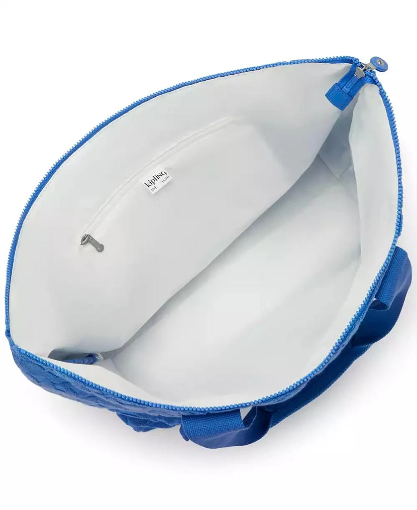 Kipling Beach Art Resort Zipper Tote Bag 4