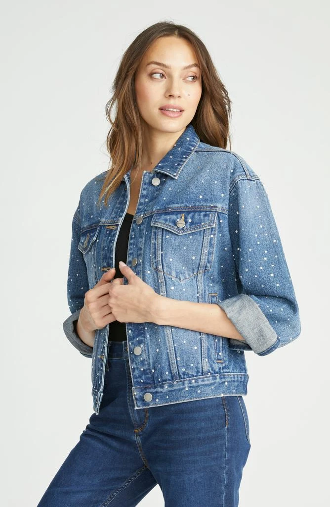 Driftwood x After Party Rhinestone Embellished Jean Jacket 9