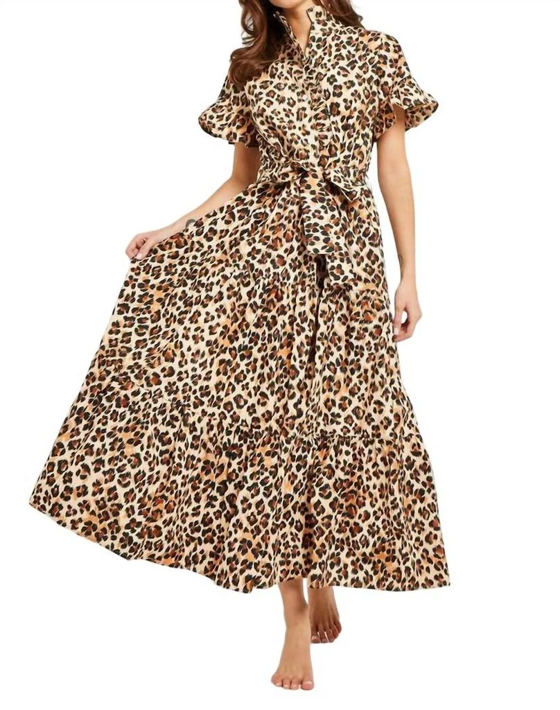 MILLE Victoria Dress In Cheetah 1