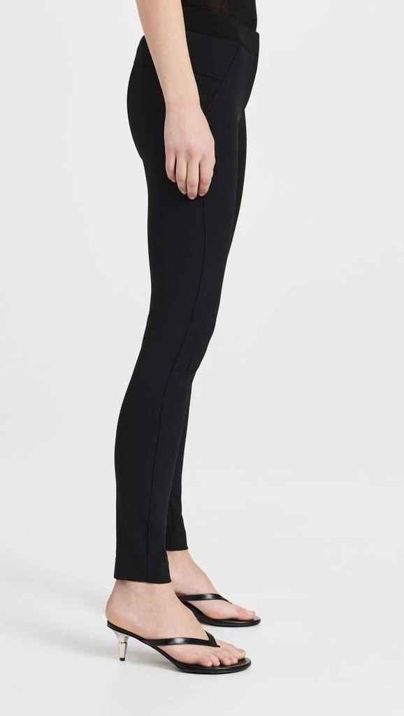 VERONICA BEARD Black Scuba Leggings 3