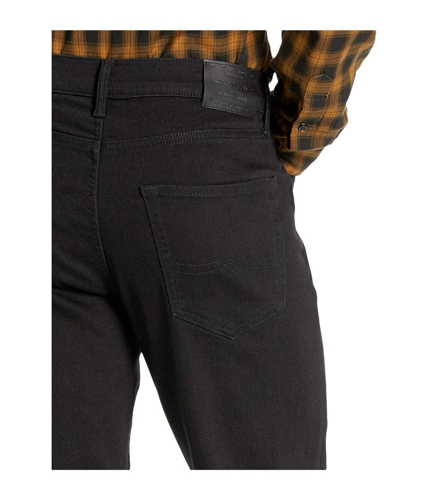 Lucky Brand 410 Athletic Fit Jeans in Black Rinse 4