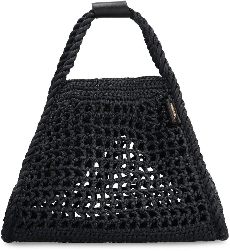 Max Mara Max Mara Marine Raffia Handbag 2