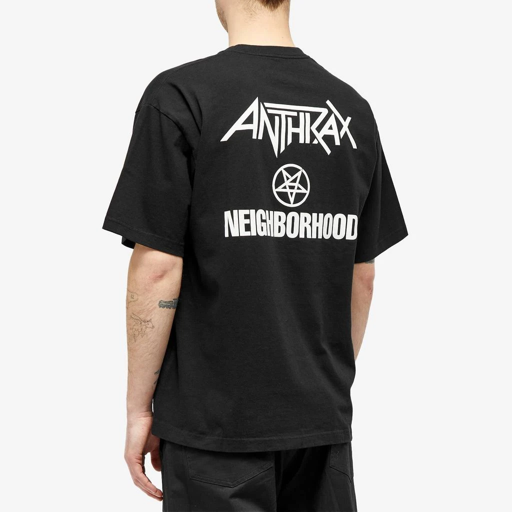 NEIGHBORHOOD Neighborhood Anthrax Judge Death T-Shirt 3