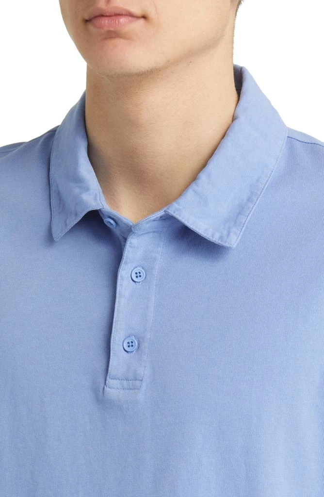 Vince Regular Fit Garment Dyed Cotton Polo 4