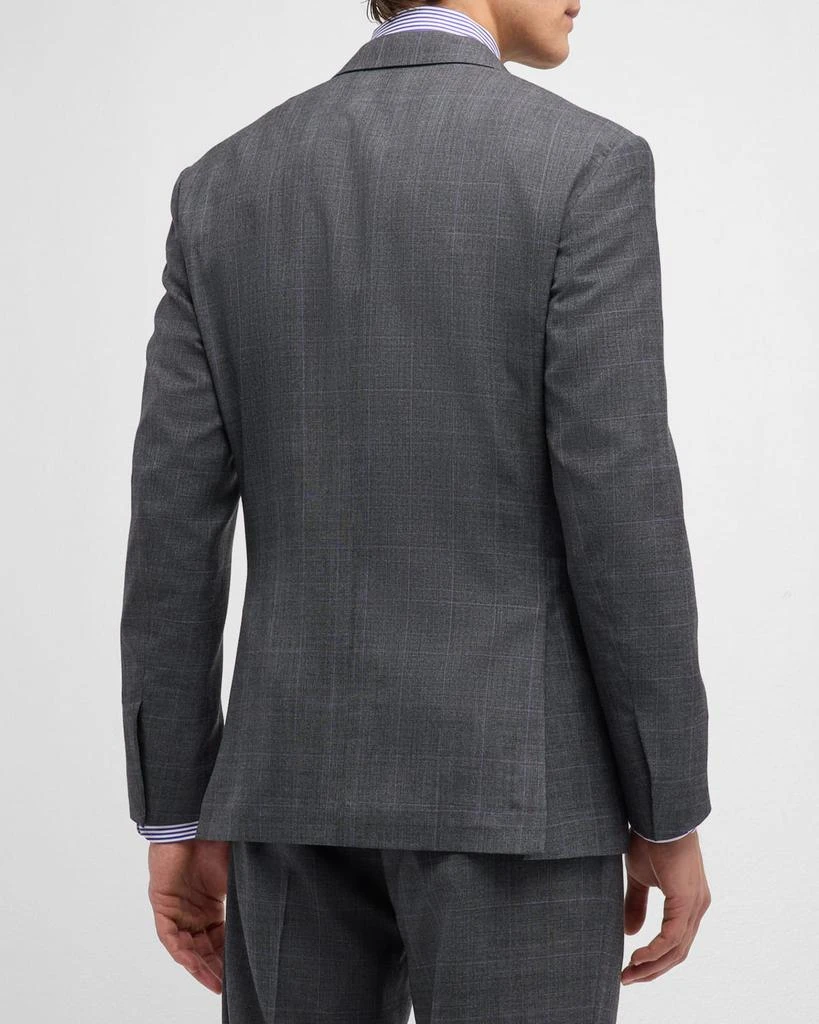 Ralph Lauren Men's Kent Hand-Tailored Glen Plaid Suit 5