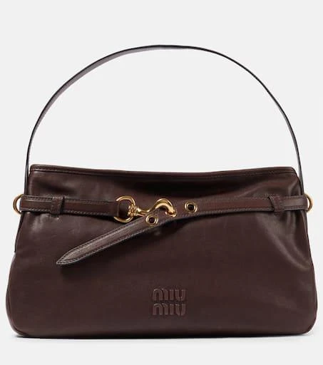 Miu Miu Aventure Medium leather shoulder bag 1