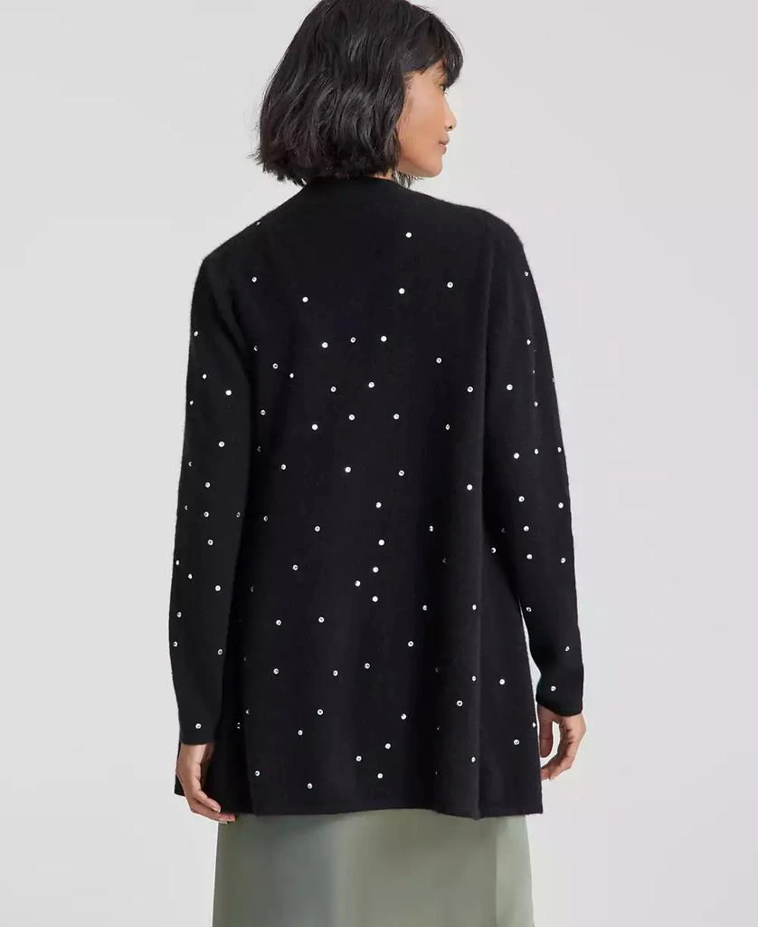 Charter Club Women's Embellished Long-Sleeve 100% Cashmere Duster, Created for Macy's 2
