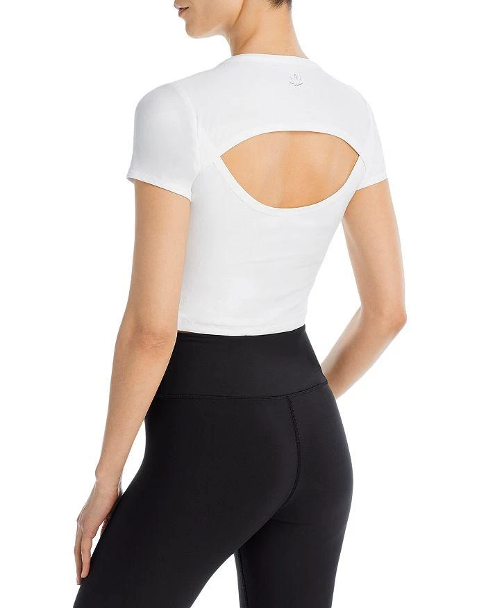 Beyond yoga Featherweight Perspective Cropped Tee 2