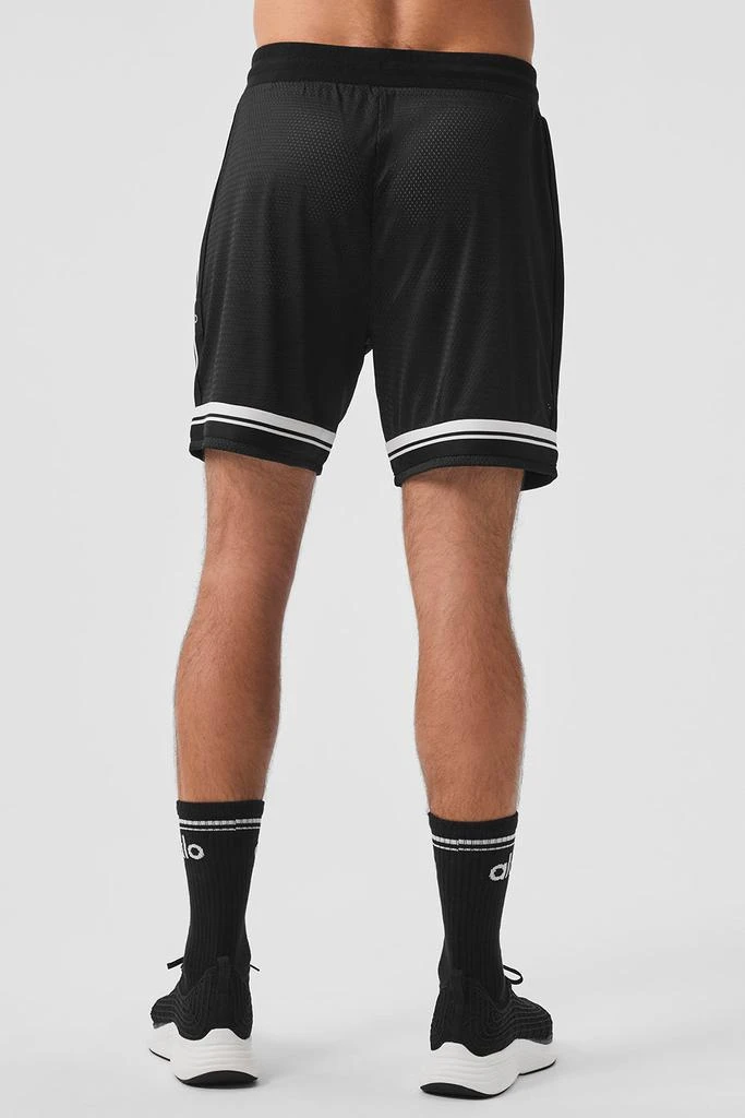 Alo 7" Key Mesh Basketball Short - Black 3