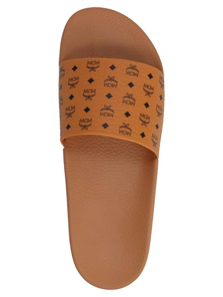 MCM Mcm All-Over Monogram Slides 3