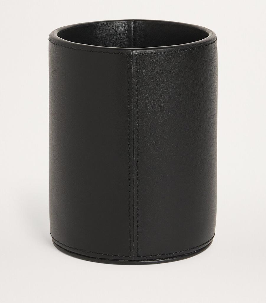 Harrods Leather Pen Pot