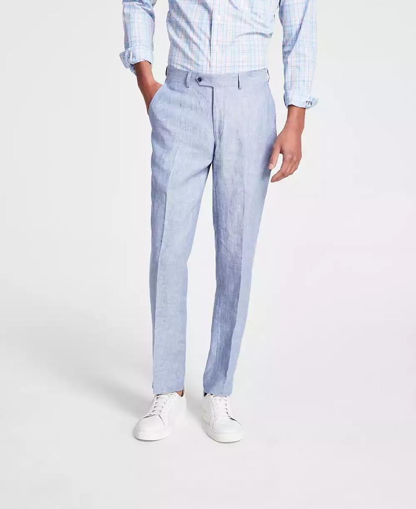Bar III Men's Slim-Fit 100% Linen Suit Pants, Created for Macy's