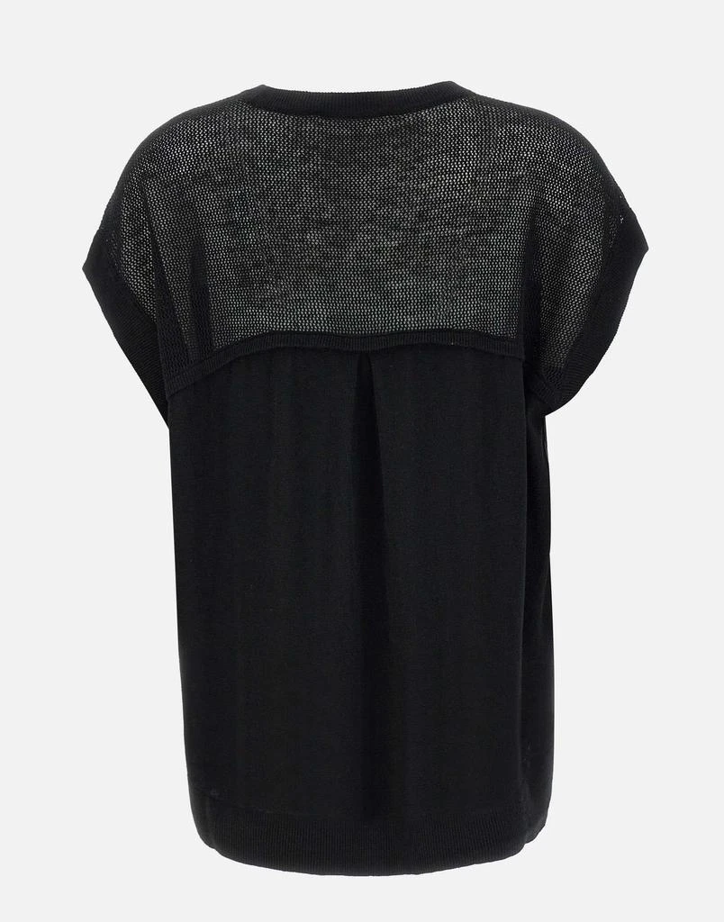 KAOS Silk and viscose-linen  blouse 3