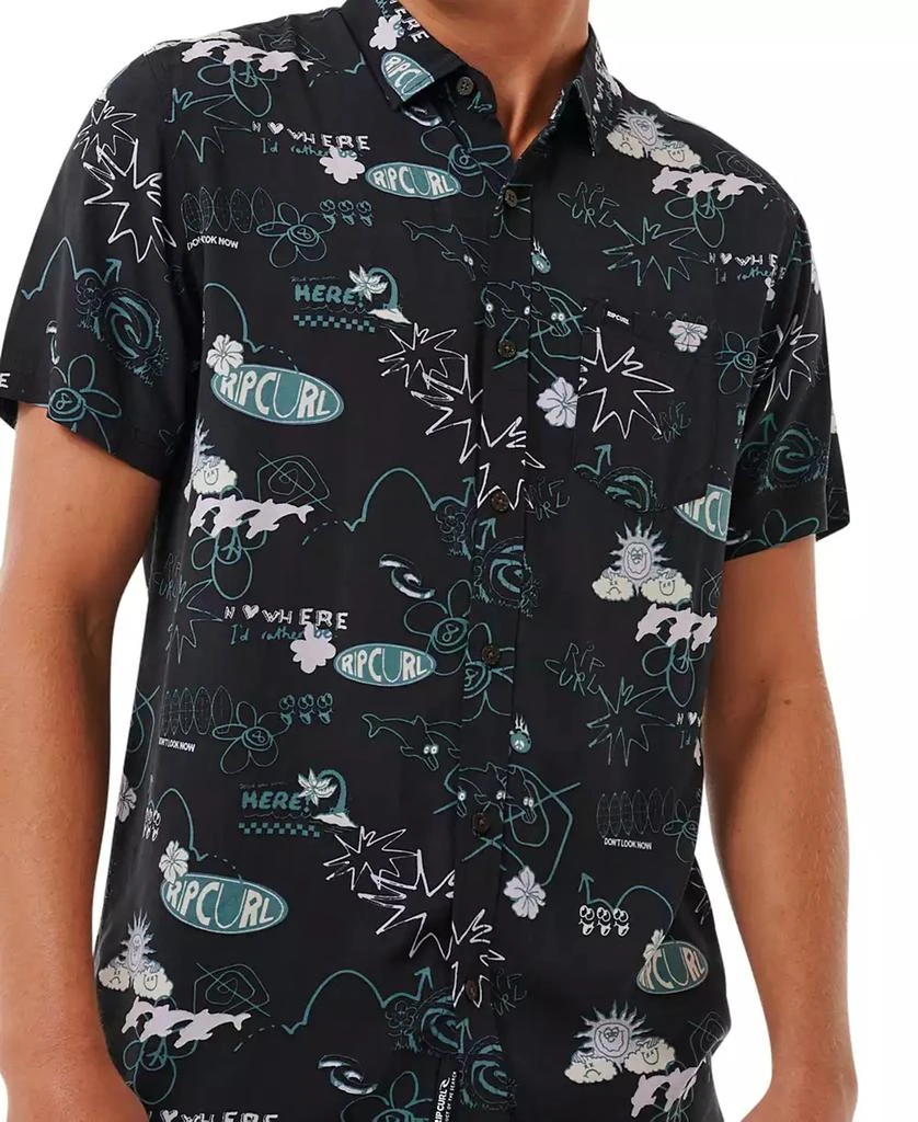 Rip Curl Men's Fun Times Short Sleeve Shirt 3