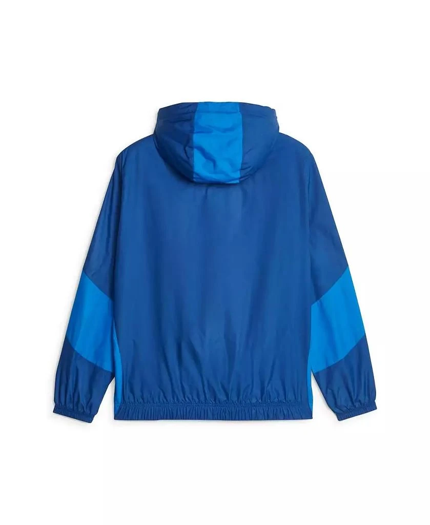 Puma Men's Blue Olympique Marseille 2023/24 Pre-Match Anthem Full-Zip Hoodie Jacket 2