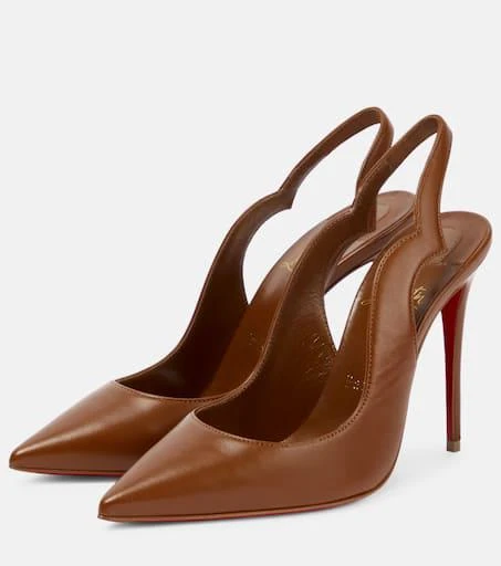 Christian Louboutin Nudes Hot Chick leather pumps 5