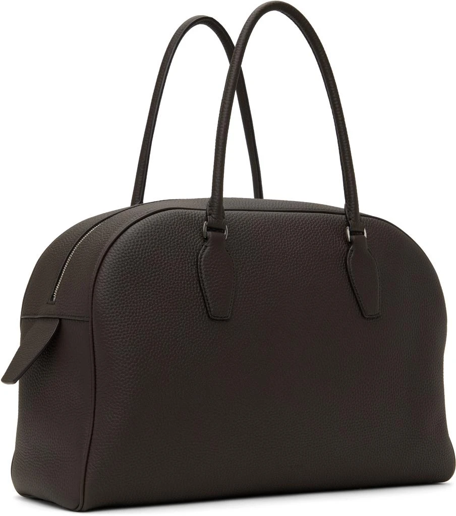 The Row Brown Leather India 15.75 Bag 3