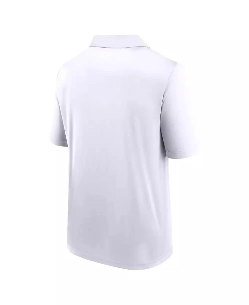 Fanatics Men's White Atlanta Braves Big Tall Victory For Us Interlock Polo Shirt 2