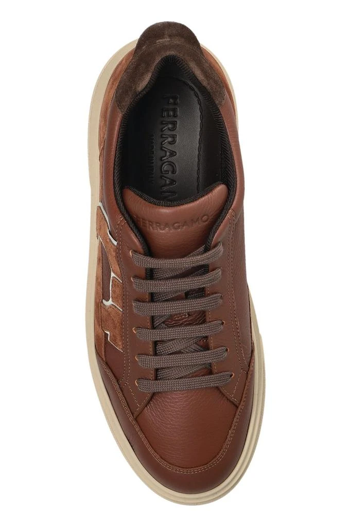 Salvatore Ferragamo Ferragamo Gancini Low-Top Sneakers 4