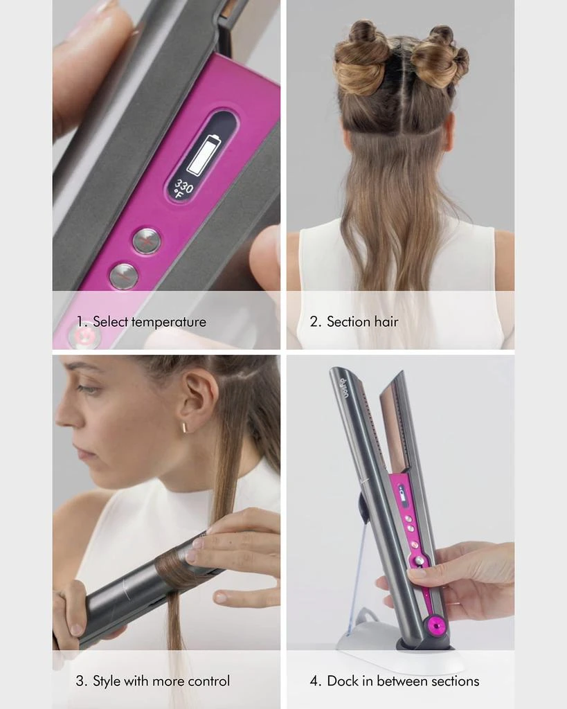 Dyson Corrale Styler Straightener, Strawberry 9