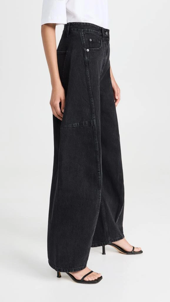 Tibi Black Denim Sid Jeans 4