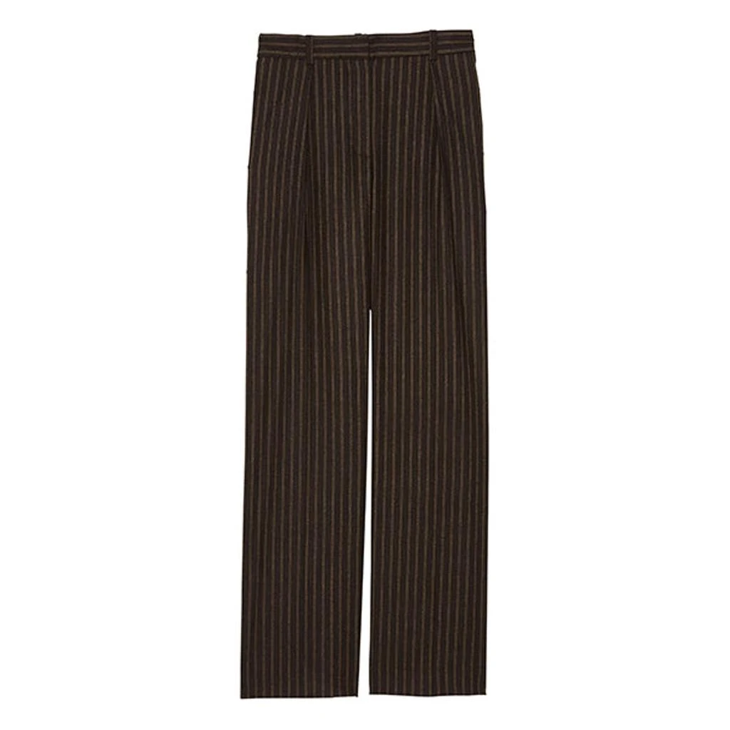 INES DE LA FRESSANGE PARIS Hector brown trousers 1