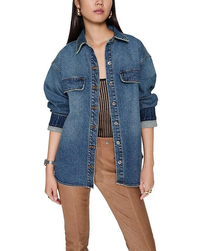 Rebecca Minkoff Jamie Denim Button Down Shirt 1