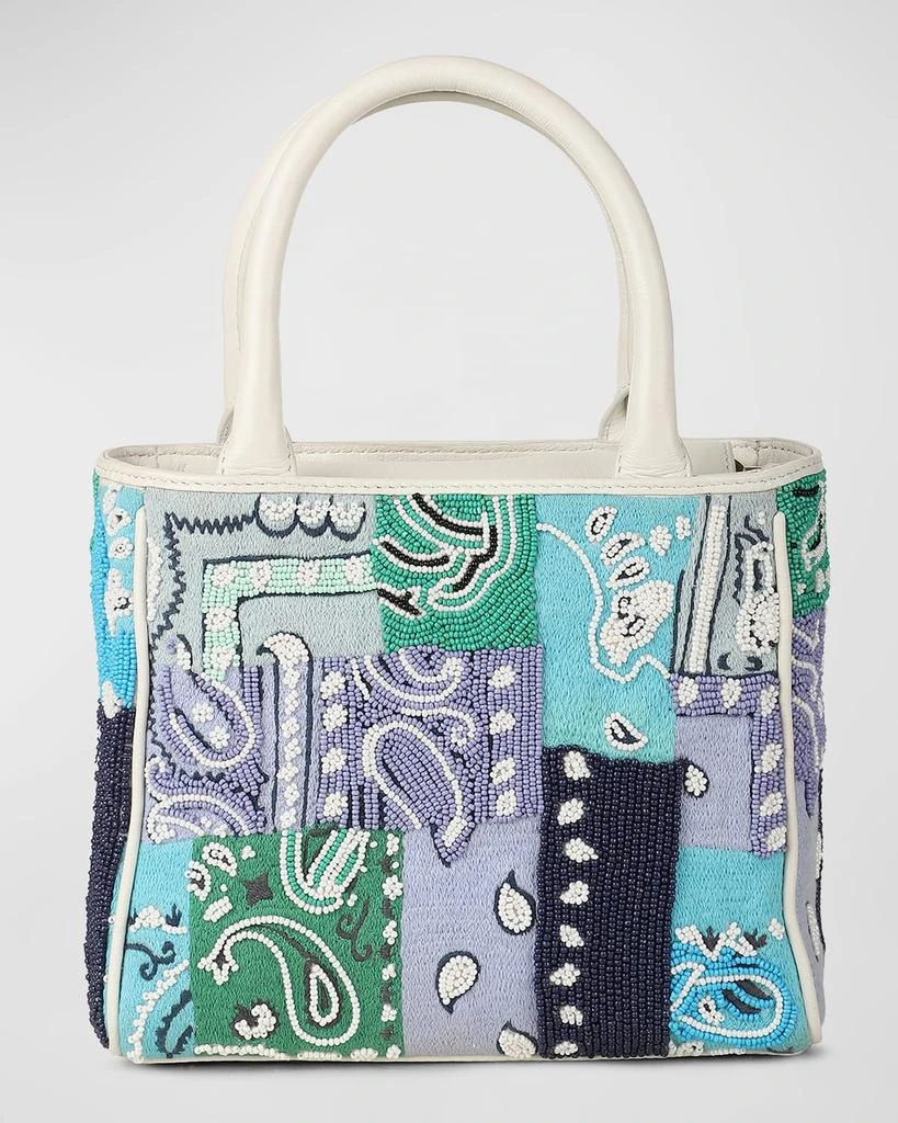 Rafe Tasha Small Beaded Tote Bag 1