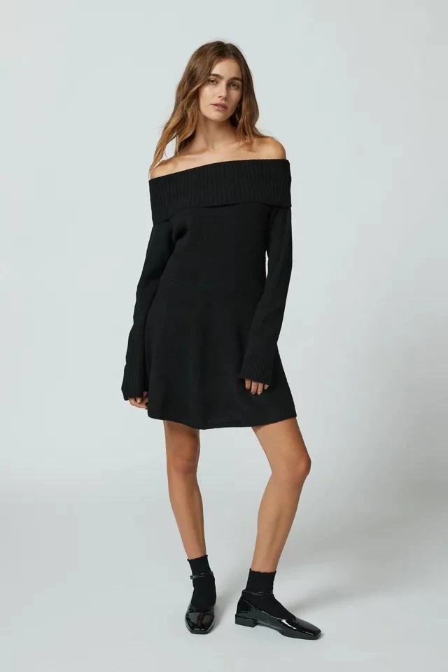Urban Outfitters UO Blake Off-The-Shoulder Mini Dress 3
