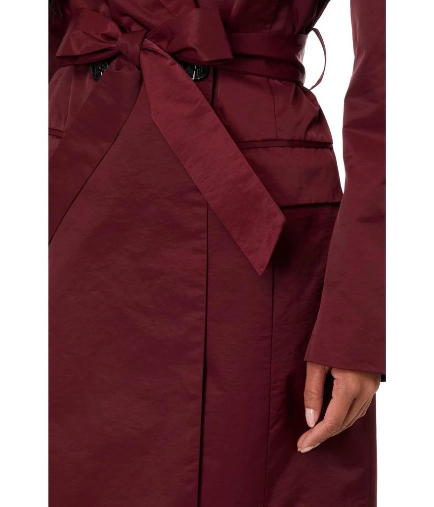 Avec Les Filles Stretch Cotton Belted Trench Coat 3