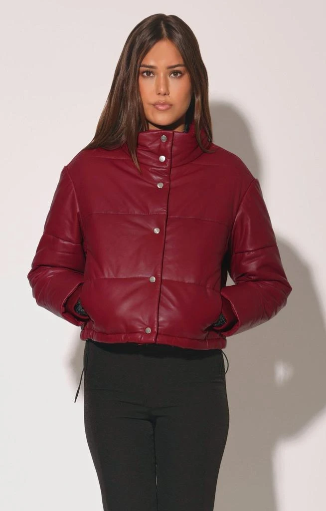 Walter Baker Jesse Jacket, Garnet - Leather 4