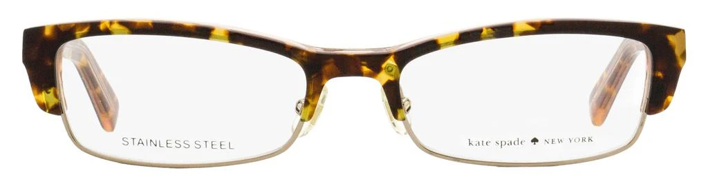 Kate Spade Women's Rectangular Eyeglasses Joetta FK2 Tortoise/Gold 52mm 2