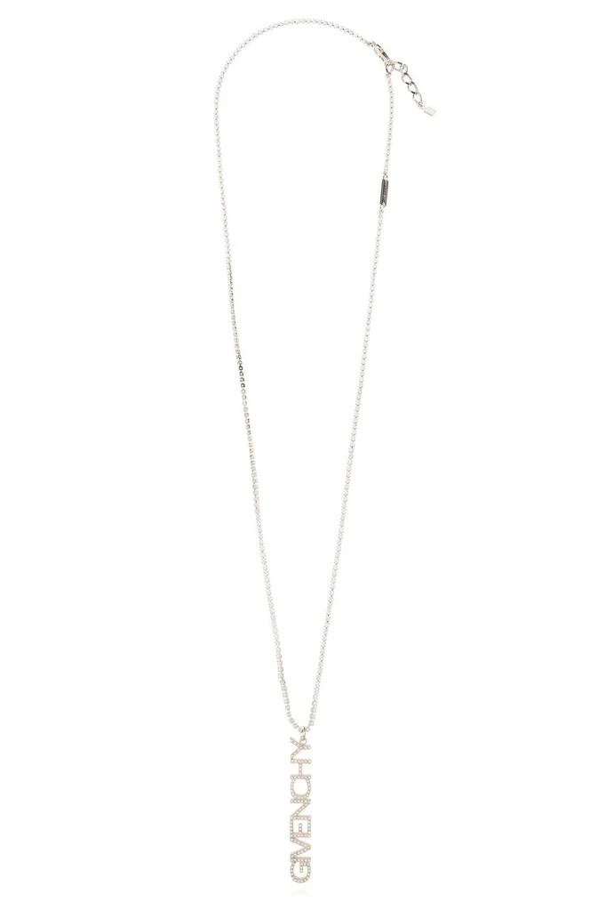 Givenchy Givenchy Logo Charm Necklace 2