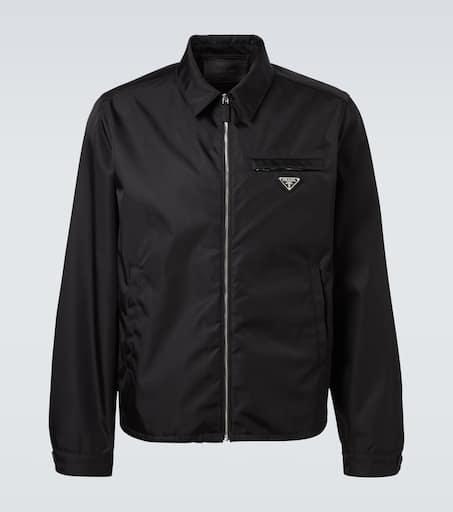 【PRADA】日本未入荷★TRIANGLE LOGO FLEECE フーディ Prada triangle-logo Fleece Hoodie | Black | FARFETCH NO