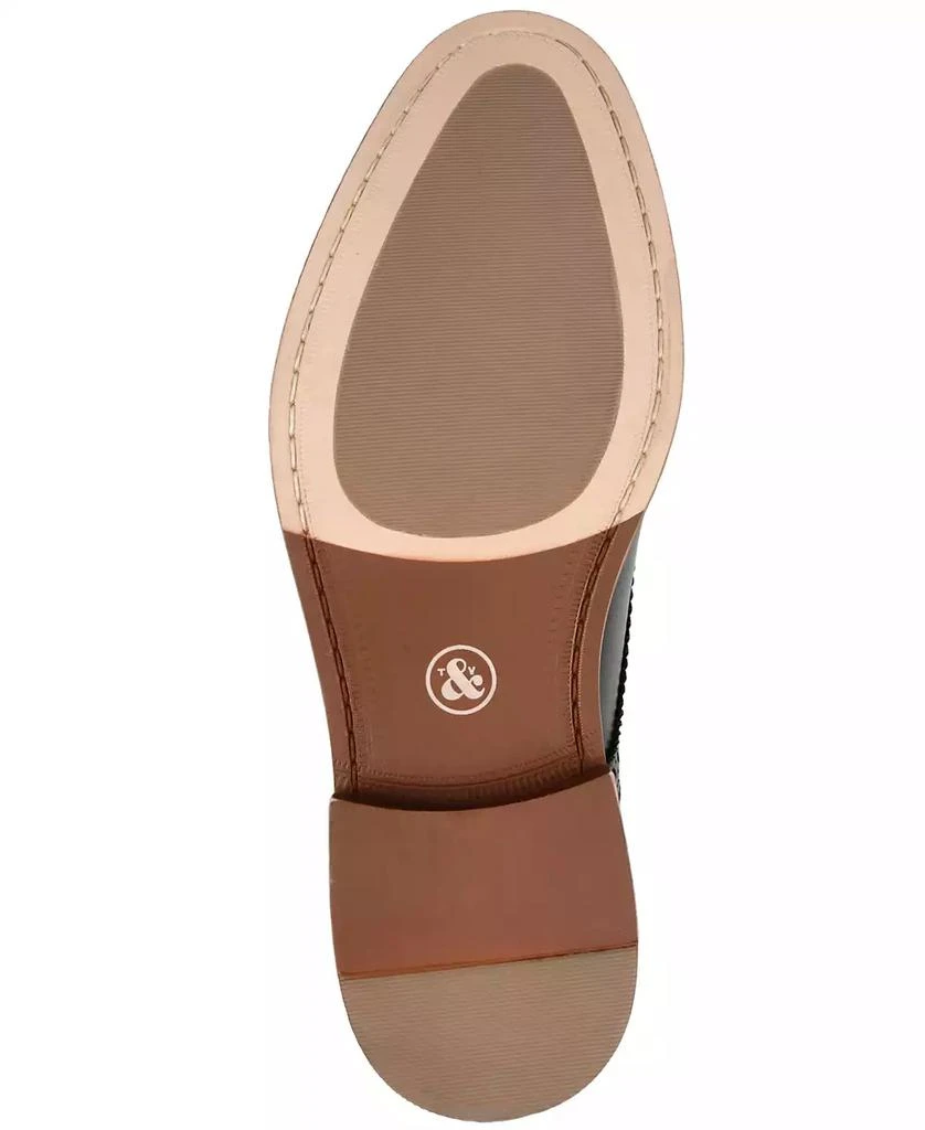 Thomas
Vine Men
s Clayton Plain Toe Brogue Derby Shoe 5