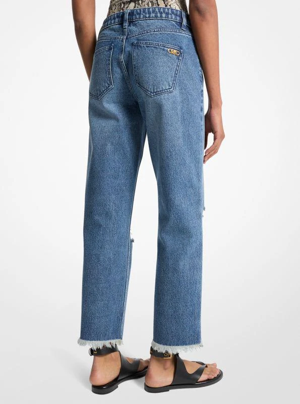 undefined Distressed Denim Jeans 2