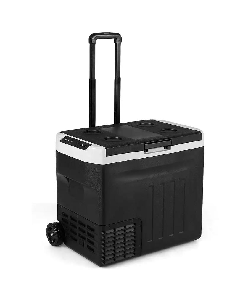 SUGIFT 12V Portable Car Refrigerator 42 Quart with Touch Panel