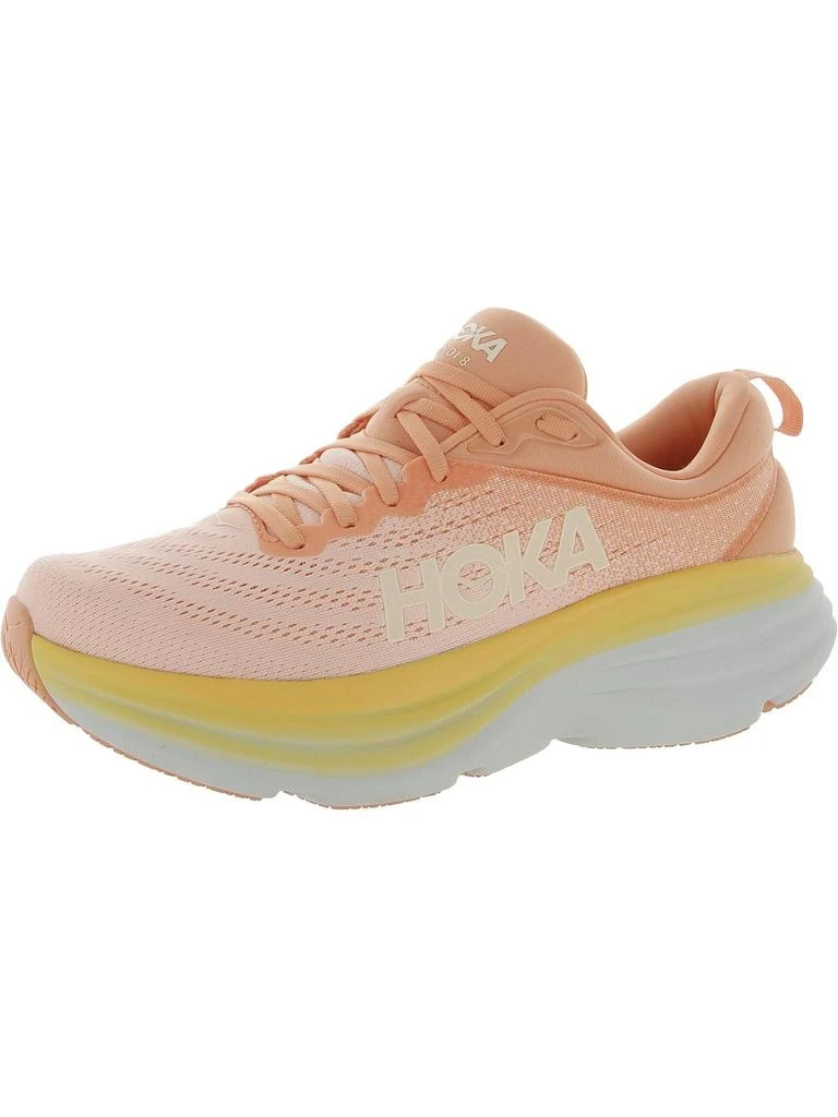 Hoka One One Bondi 8 Womens Mesh Running Athletic and Training Shoes 20