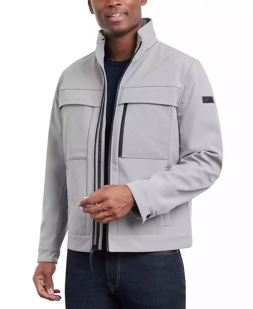 Michael Kors Men's Dressy Full-Zip Soft Shell Jacket 5