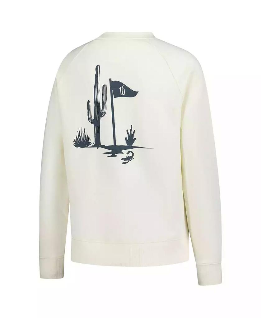 FootJoy Women's Cream WM Phoenix Open Raglan Pullover Sweatshirt