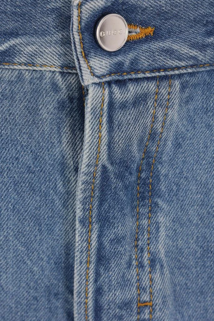Gucci Gucci Tight Fit Baggy Denim Pants 3
