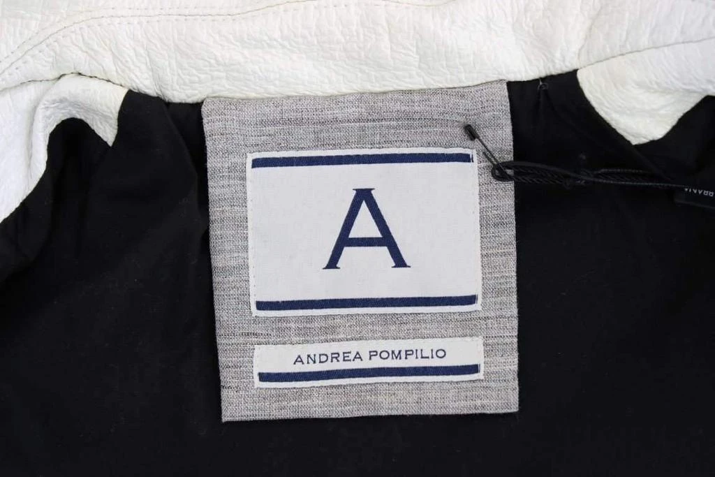 Andrea Pompilio Andrea Pompilio  Cropped Leather Jacket 9