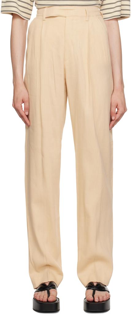 Filippa K Beige Julie Trousers