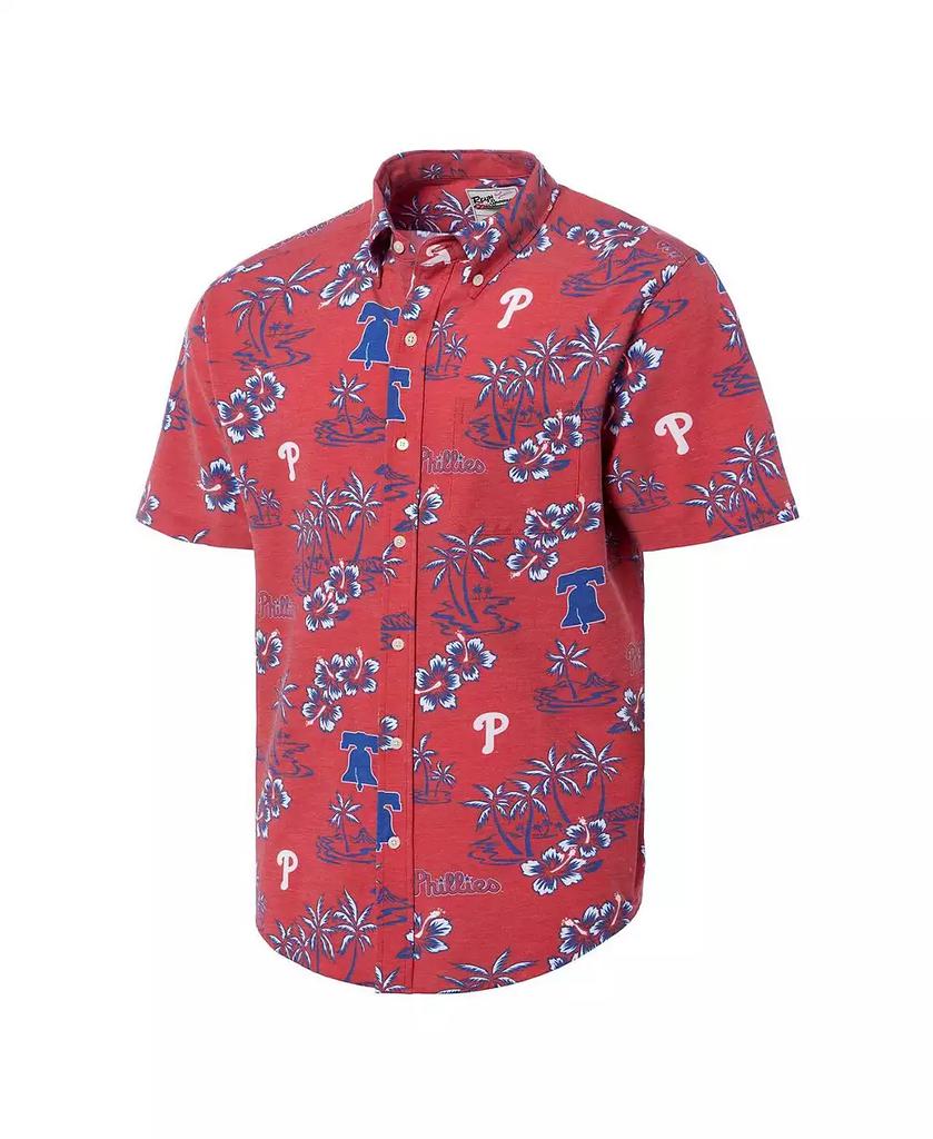 Reyn Spooner Men's Red Philadelphia Phillies Kekai Button-Down Shirt