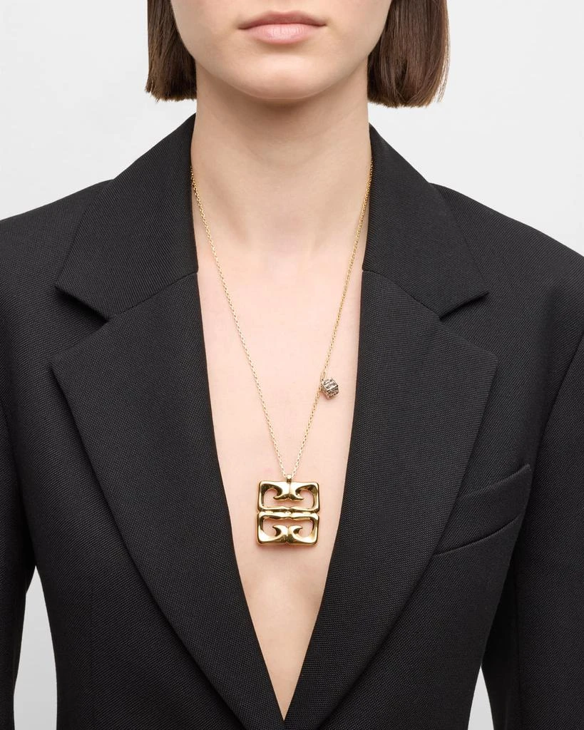 Givenchy 4G Liquid Golden Pendant Necklace 2