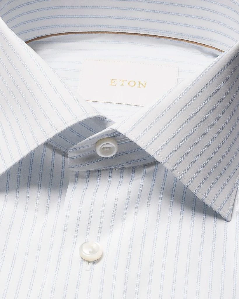 Eton Men's Elevated Stripe Supima 120 Slim-Fit Dress Shirt 5