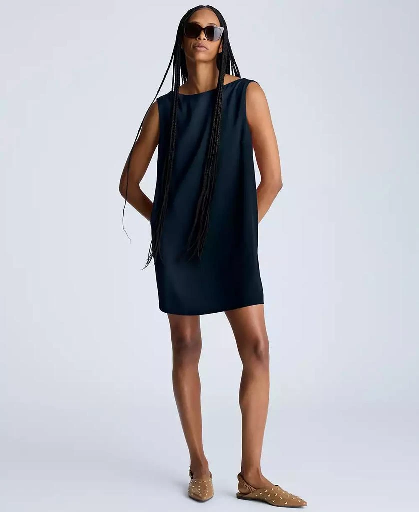 Kenneth Cole Women's Draped Open-Back Shift Dress 1