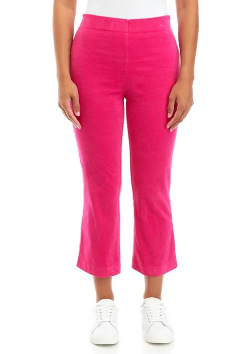 Crown & Ivy™ Ivy Petite Kick Flare Leg Corduroy Pants 1